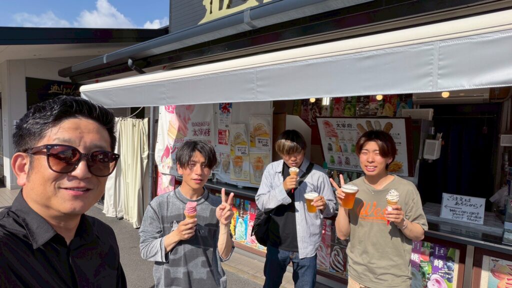 社長!アイスごちそうさまです!